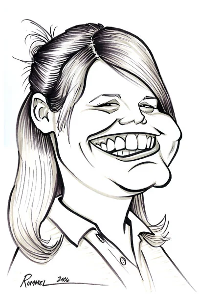 Black & White Caricature